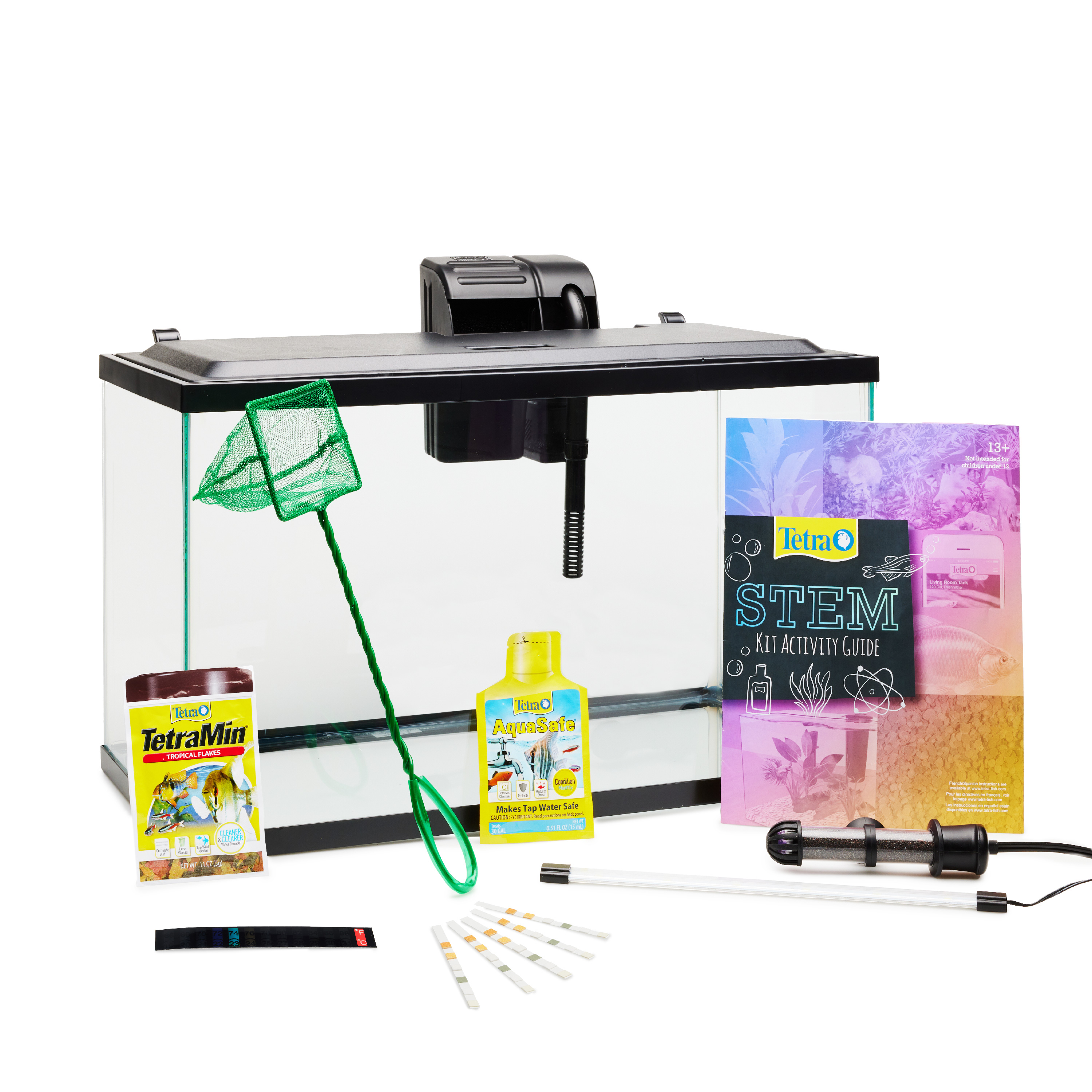 Tetra STEM 10 Gallon Aquarium Kit With Hands On Activity Guide Helps Kids Learn The Science Behind Fishkeeping Tetra